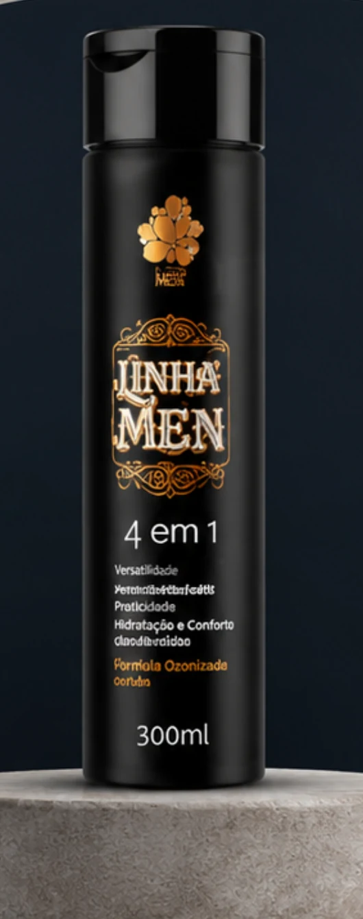 Shampoo 4 em 1 Linha MEN