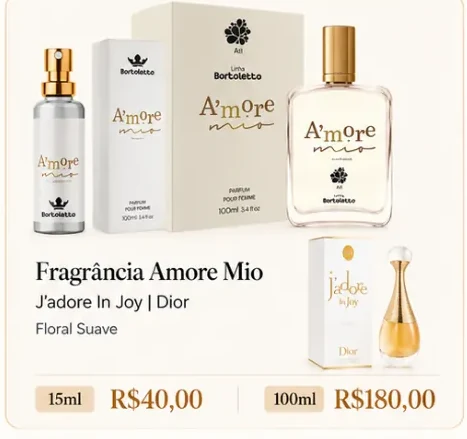 Fragrância Amore Mio