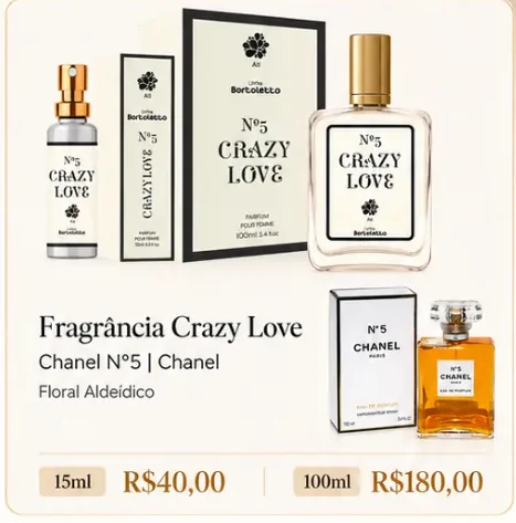 Fragrância Crazy Love