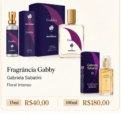 Fragrância Gabby