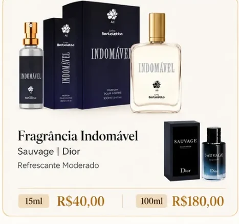 Fragrância Indomável