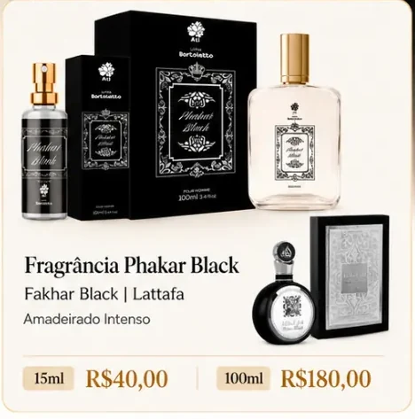 Fragrância Phakar Black