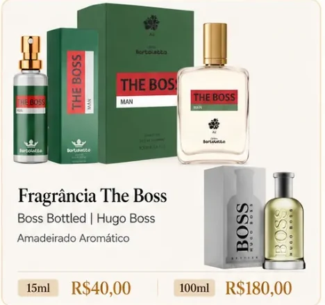 Fragrância The Boss