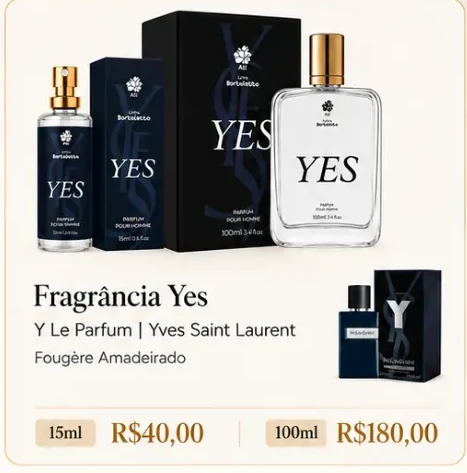 Fragrância Yes